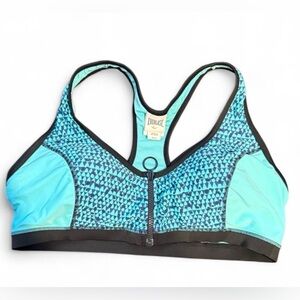 Everlast Women's Patterned Blue Sports Bra